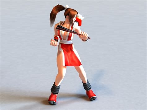 Download 3D Designs of “Mai shiranui”